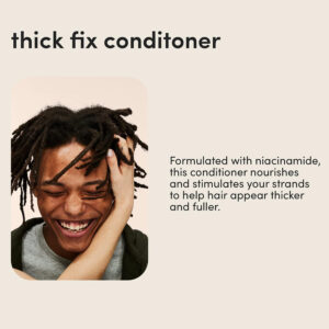 hims Thick Fix Shampoo and Conditioner Set for Men- Thickening, Moisturizing, Reduces Shedding- Color Safe Hair Loss Shampoo and