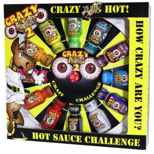 Crazy Hot Sauce Gift Set – Gourmet Challenge Dice Game – Prefect Premium Gourmet Gifts for Men.